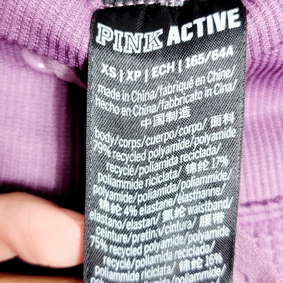 PINK SOFT SEAMLESS HIGH WAIST FULL LENGTH THERMAL JOGGER - Picture 8 of 11